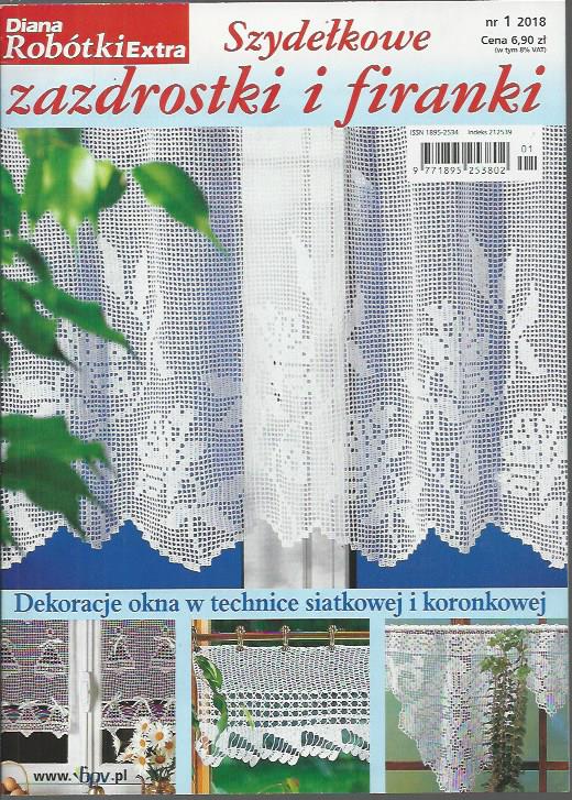 DIANA ROBÓTKI EXTRA nr 1/18 - Szydełkowe zazdroski