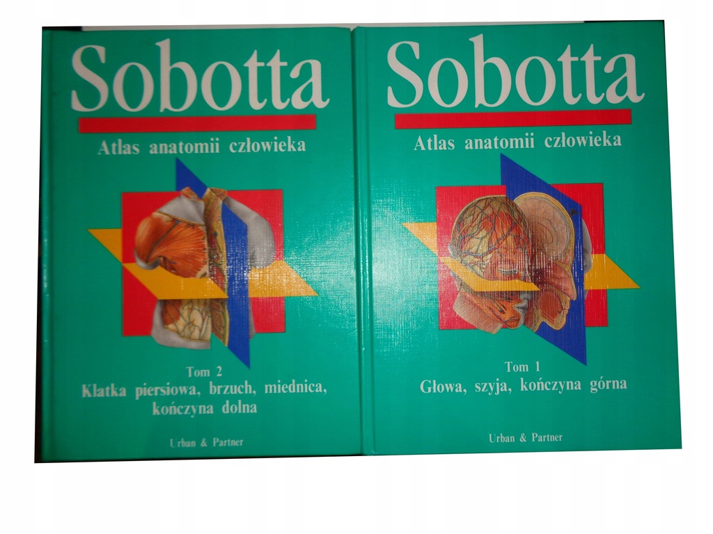 Sobotta Atlas anatomii człowieka Tom 1-2