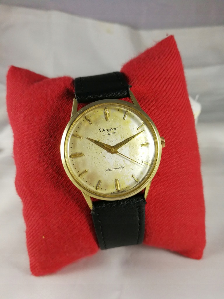 szwajcarski zegarek DUGENA automatic microrotor