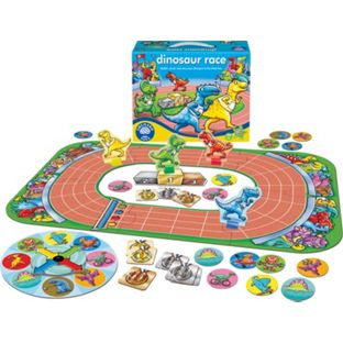 GRA PLANSZOWA Dinosaur Race STADION DINOZAUR 25621