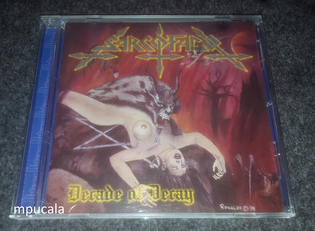SARCOFAGO - DECADE OF DECAY 1 WYDANIE !! sepultur