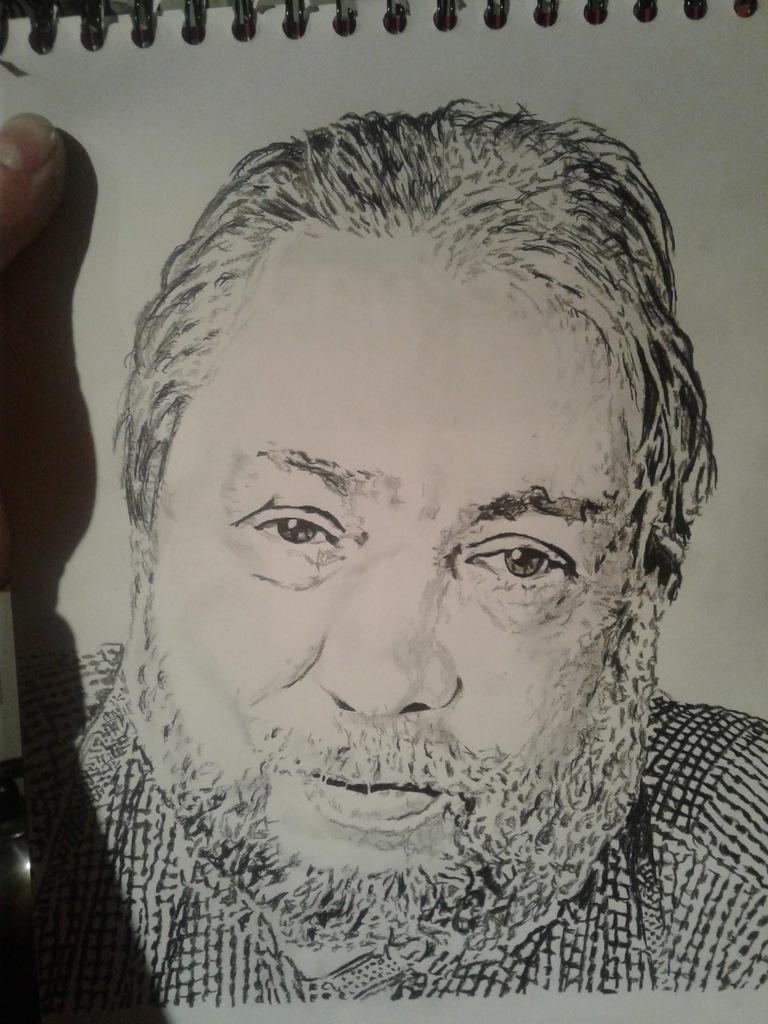 Portret Portrety szkic na Jan Paweł II Papież
