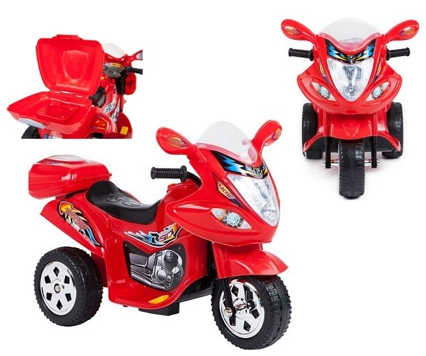 Motor z bagażnikiem do zabawy dla dziecka WARTO