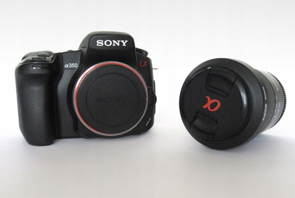 SONY alpha alfa 350 DSLR-A350 lustrzanka MULTI