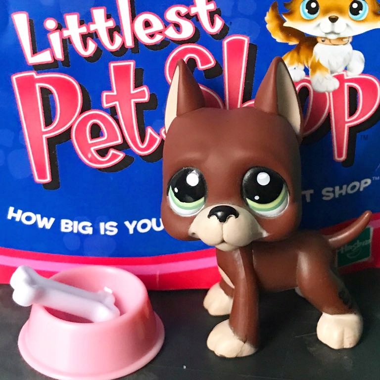 Littlest Pet Shop Dog Niemiecki #1519 Logan LPS