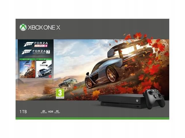 MICROSOFT XboxX 1TB +Forza Horizon4 +Forza Motor