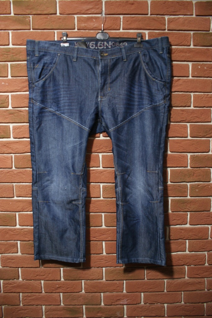 BILD spodnie jeansy męskie BDB- XXXL pas 136cm