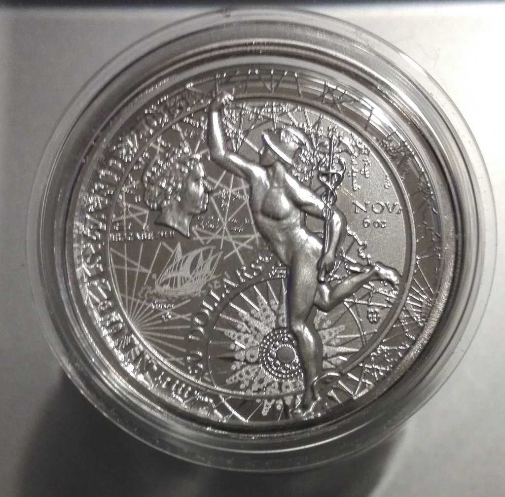 50 $ Niue Island "FORTUNA REDUX"