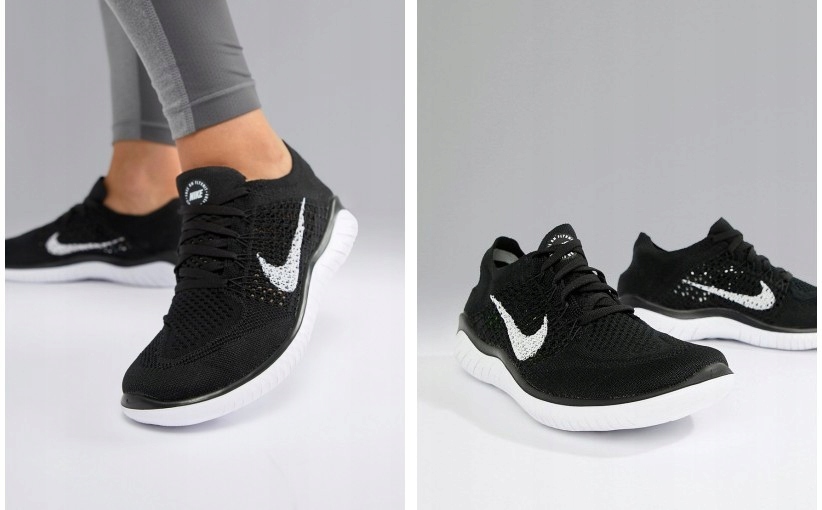 05S#D07*NIKE FREE RUN FLYKNIT 942839-001 40 P00