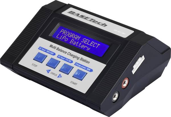 Ładowarka modelarska Basetech 80 AC/DC 100 V