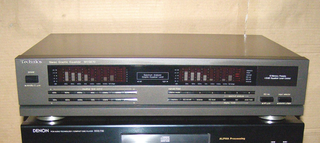 EQUALIZER TECHNICS SH-GE70 KOREKTOR WIDMO ŁADNY !
