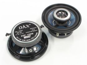 Głośniki samochodowe DAX ZGF-100W 10cm na wcisk do