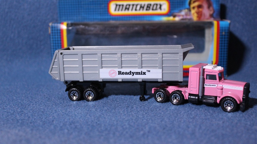 MATCHBOX CONVOY CY-106 PETERBILT READY-MIX UNIKAT