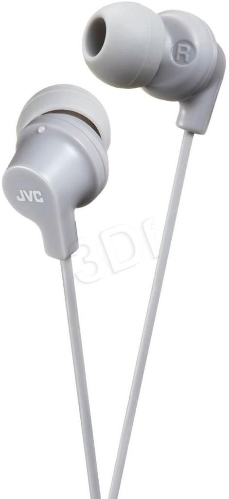 BYD -  Słuchawki JVC HA-FX10-H-E douszne szare