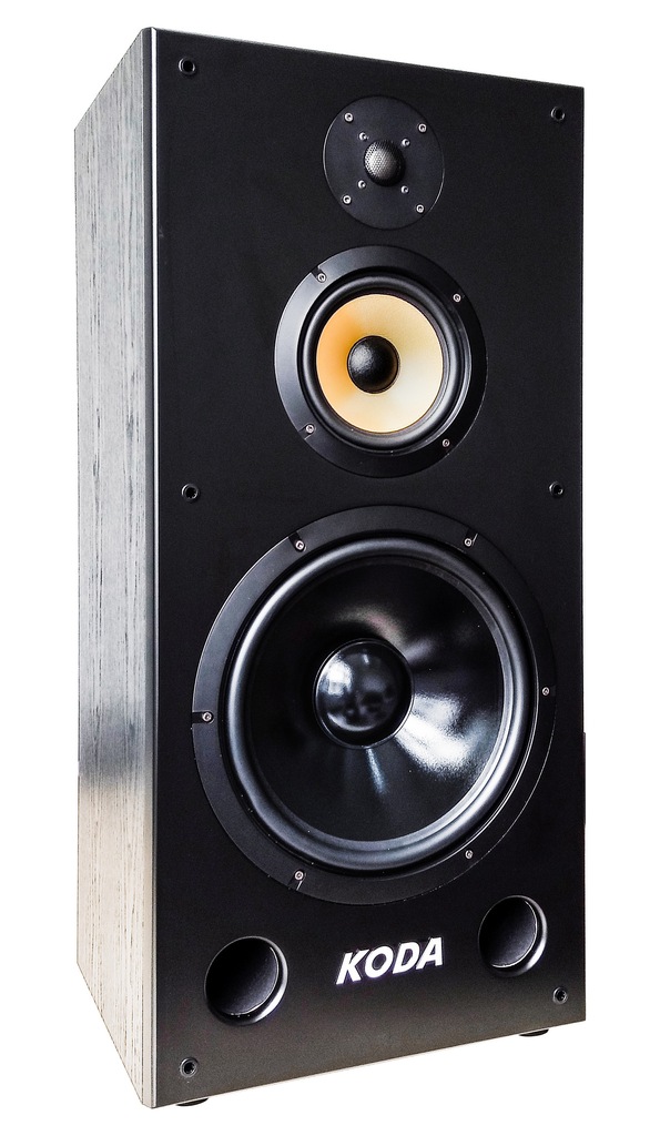KOLUMNY KODA ROCK 1 CZARNY PARA STEREO SZEROKIE