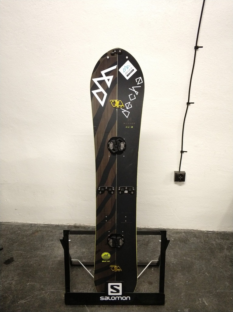 Snowboard Splitboard Salomon Split 157 cm + foki