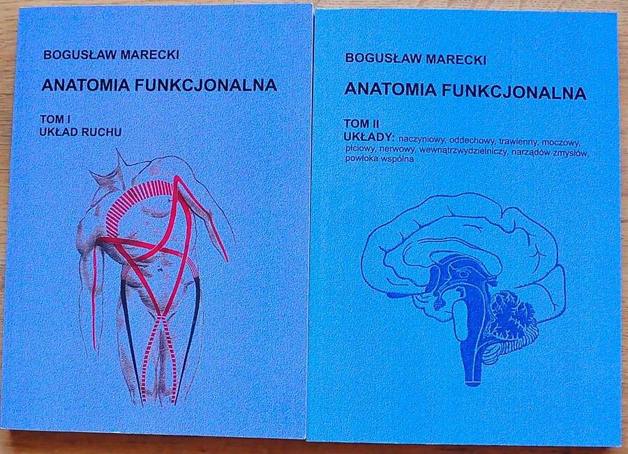 ANATOMIA FUNKCJONALNA TOM 1 I 2 MARECKI BOGUSŁAW