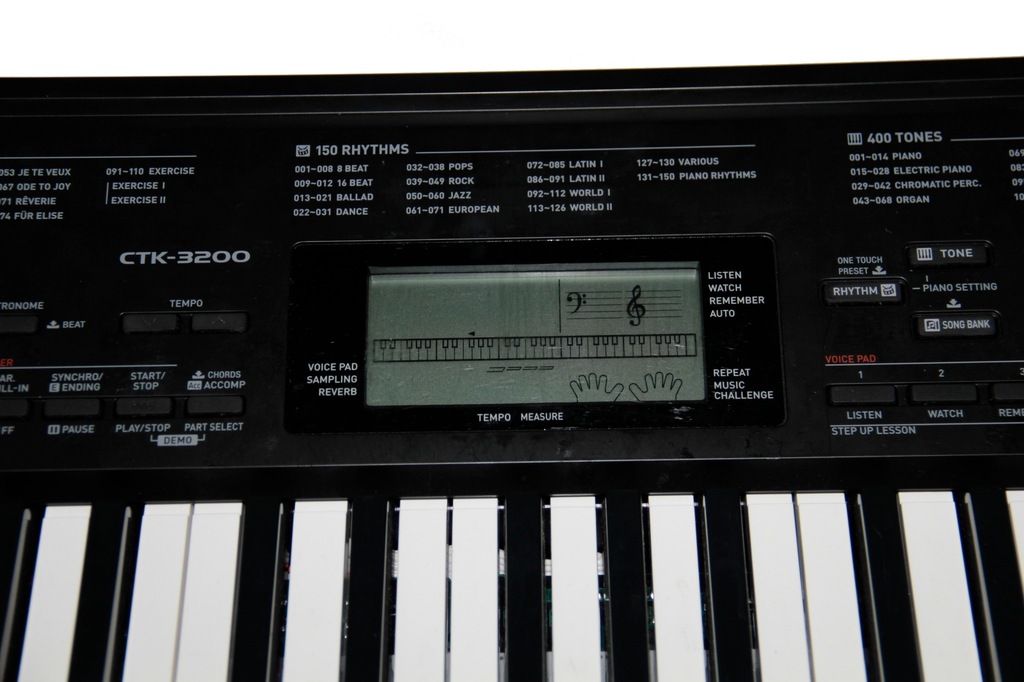 Casio CTK-3200 keyboard UŻYWANY dynamiczna klawiat