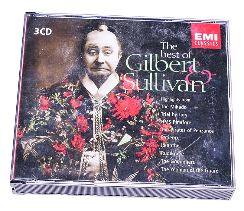 5974-87 THE BEST OF GILBERT SULLIVAN.. a#m CD 3SZT