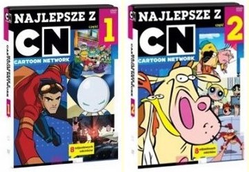 DVD - Najlepsze z Cartoon Network nr 1,2 -- FOLIA