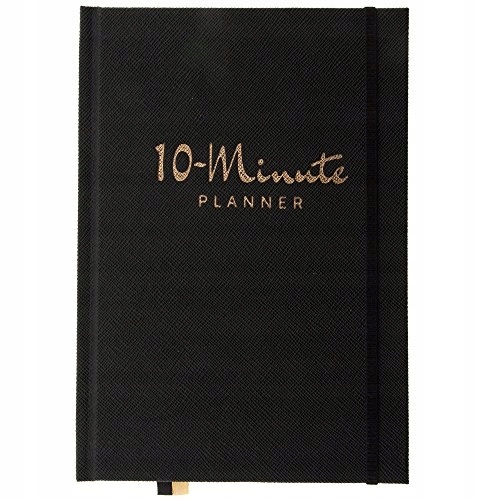 NOTATNIK PLANER 10-MINUTE PLANNER CZARNY