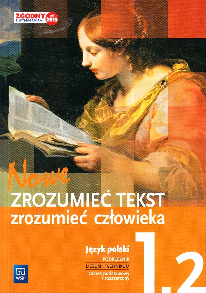Nowe Zrozumieć Tekst Zrozumieć Człowieka 3 NOWE ZROZUMIEĆ TEKST ZROZUMIEĆ CZŁOWIEKA 1.2 WSiP - 7553065129