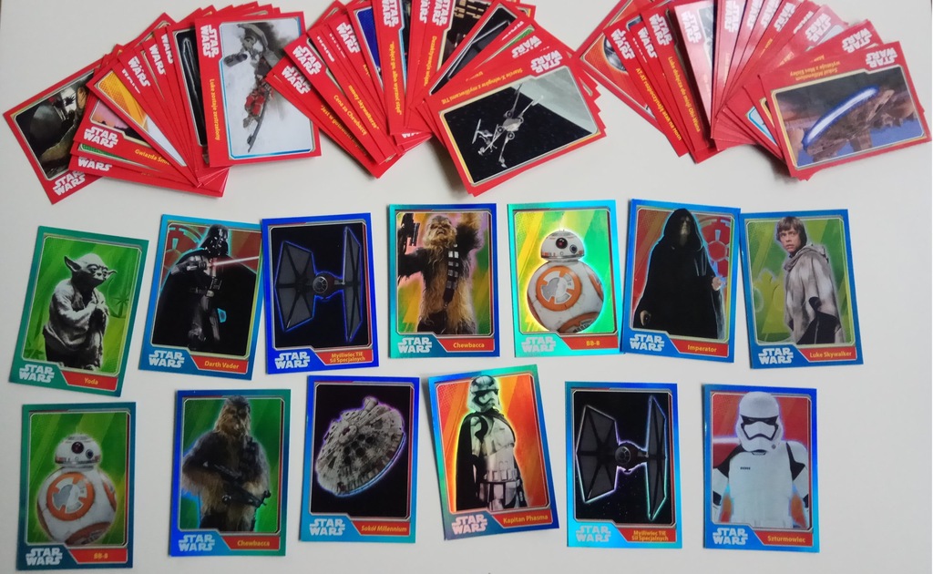 Star Wars - 67 kart Topps (Carrefour)