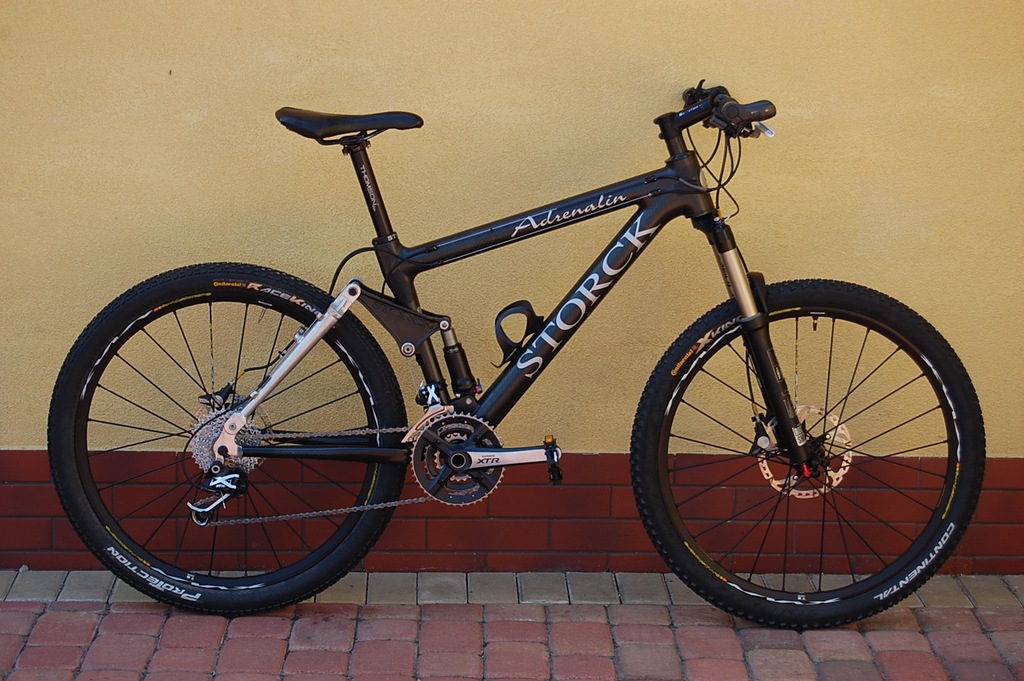STORCK ADRENALIN, KARBON, FULL XTR, REVELATION+FOX