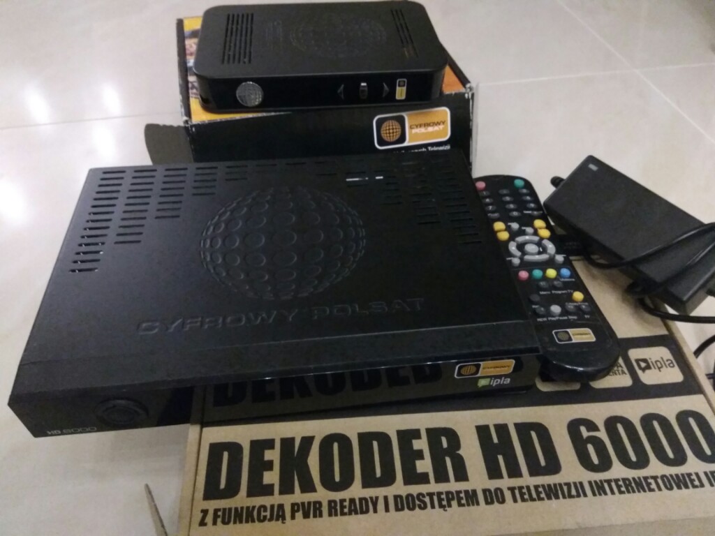 DEKODER HD 6000 POLSAT POLSATU DEKODERY - 7212174430 ...