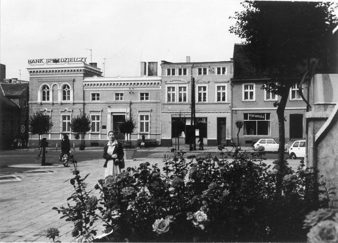 fotografie 70./80. XXw. Krobia rynek i ratusz