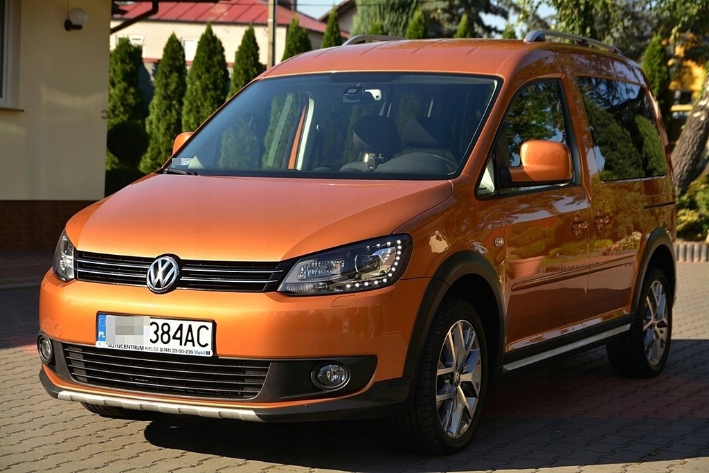 VW CADDY CROSS,_7os_SALON POLSKA, 1-SZY WŁ_DSG_1wł