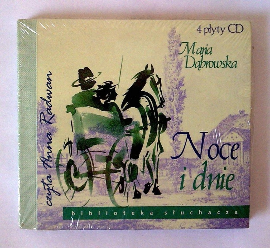 Noce i dnie Maria Dąbrowska Audiobook 4 CD Radwan