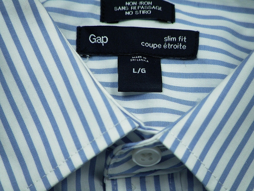 GAP _ L _ KOSZULA PREMIUM SLIM WYPRZEDAŻ