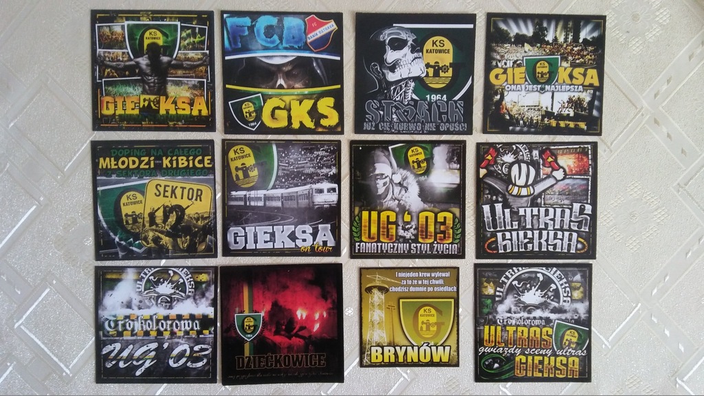 Vlepki, naklejki GKS Katowice, Banik