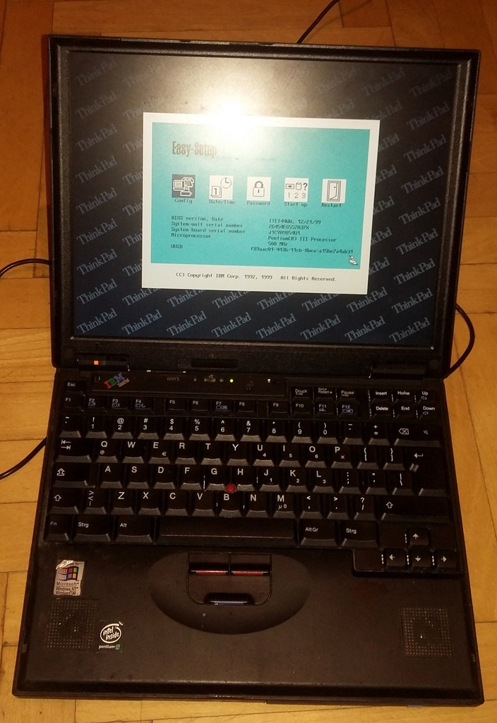 LAPTOP IBM THINKPAD X600  OKAZJA 