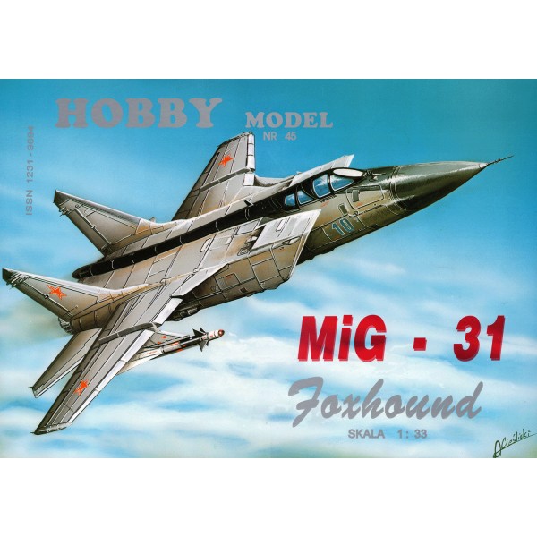 MiG-31 Foxhound   skala 1:33   Hobby Model