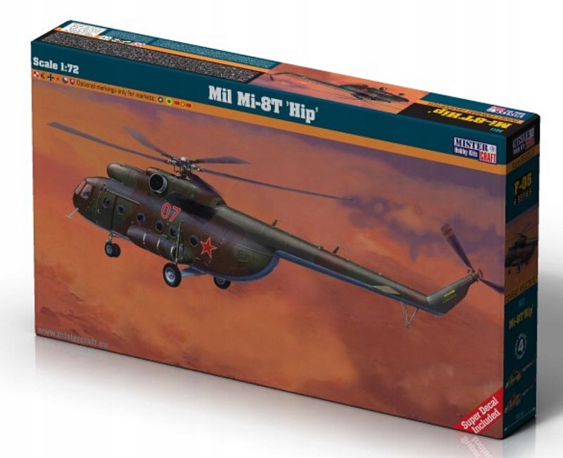 Mil Mi-8T Hip 1/72 Mistercraft F05 Poznań