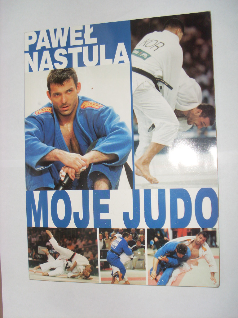 Nastula MOJE JUDO podpis autograf Pawła Nastuli