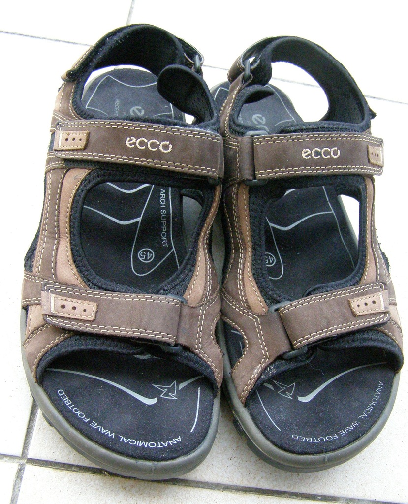 Sandały męskie ECCO rozm. 45 wkładka 29 cm Sandały męskie ECCO rozm. 45 wkładka 29 cm