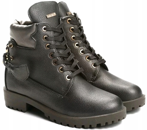 VICES 1302-6 D.GREY R 40 BOTKI kłódka obuwie buty
