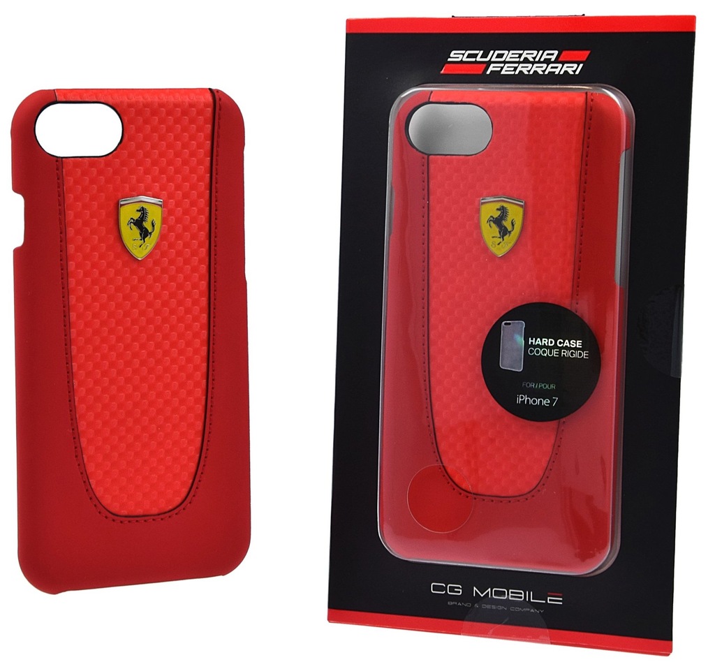 ETUI SCUDERIA FERRARI HARD CASE APPLE IPHONE 7