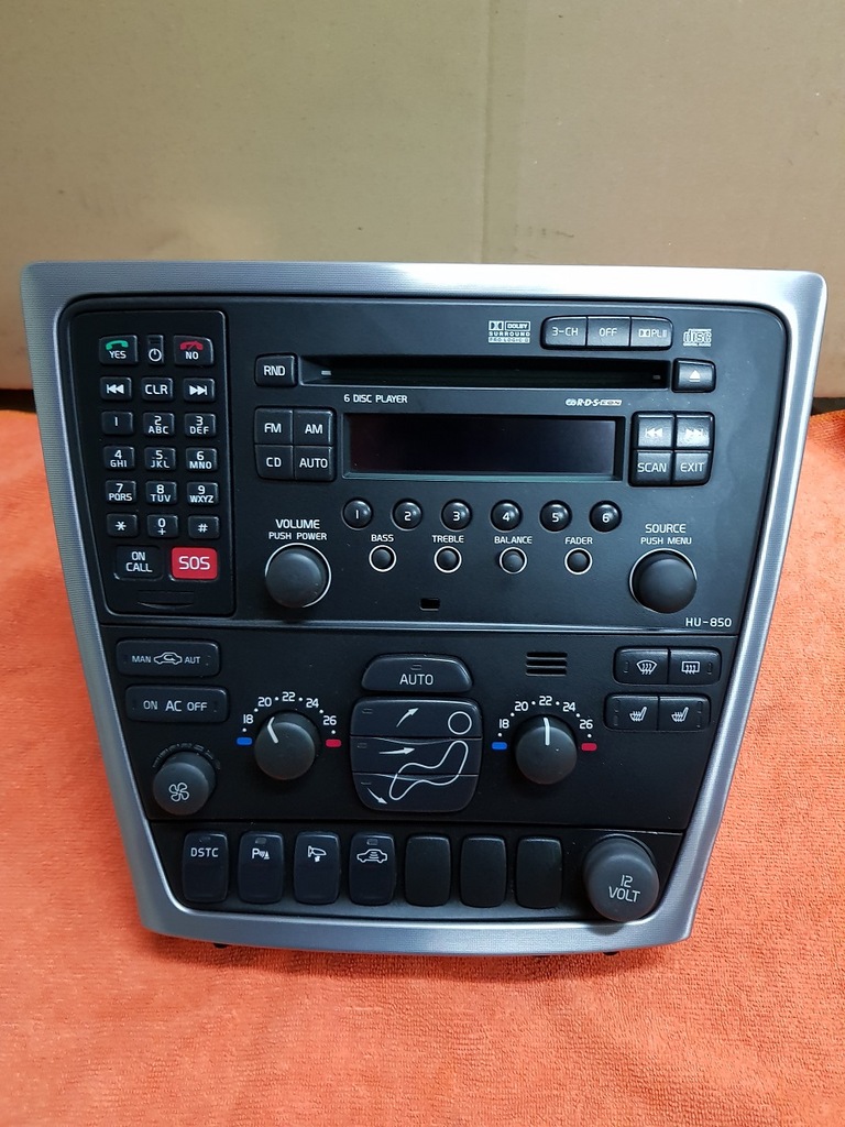 Volvo Hu 850 Radio Tesla