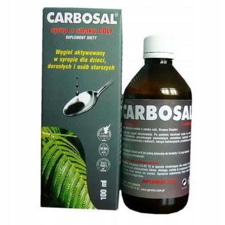 Carbosal Syrop o smaku coli 100 ml APTEKA