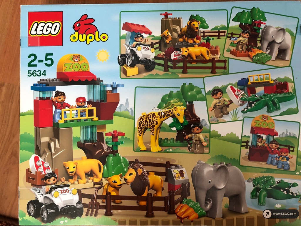Klocki Lego Duplo 5634 KARMIENIE W ZOO 7346854688 oficjalne archiwum Allegro