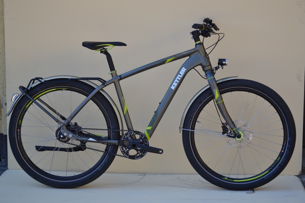 jak nowy! ALFINE 8 naped pasek Carbon 19cali