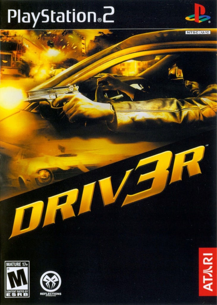 DRIV3R DRIVER 3 GRA PS2 AKCJI