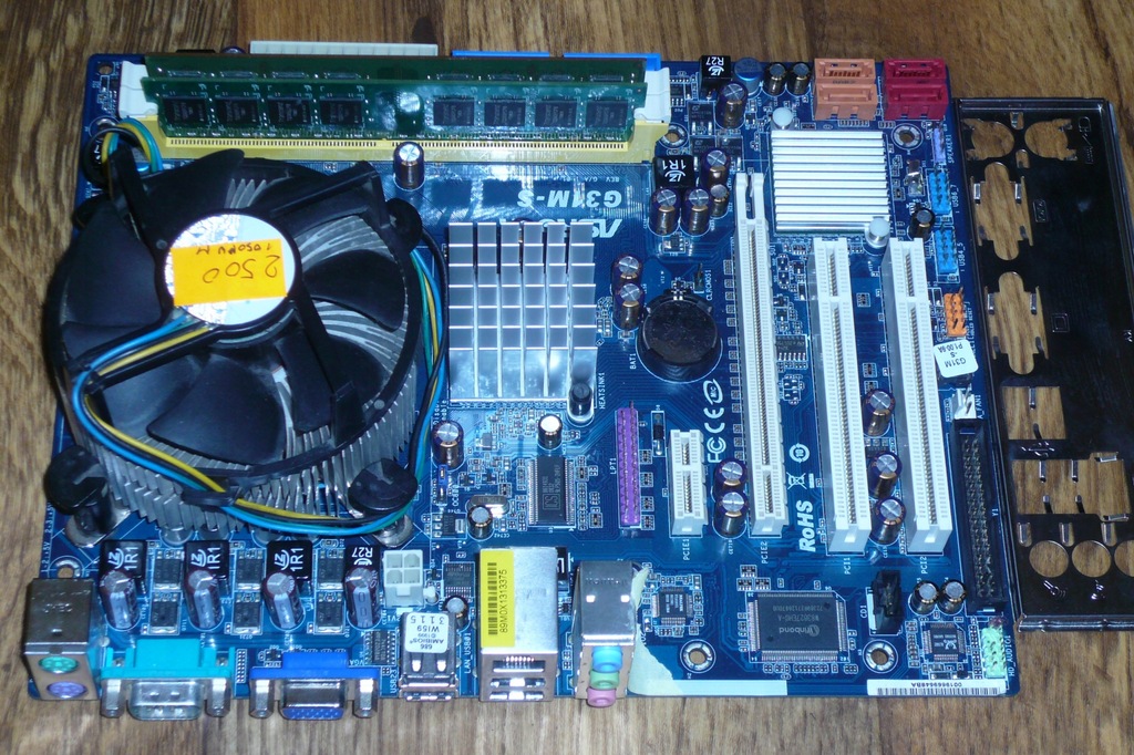 ASROCK G31MS + XEON X5460 + 4 GB RAM 7567867158 oficjalne archiwum