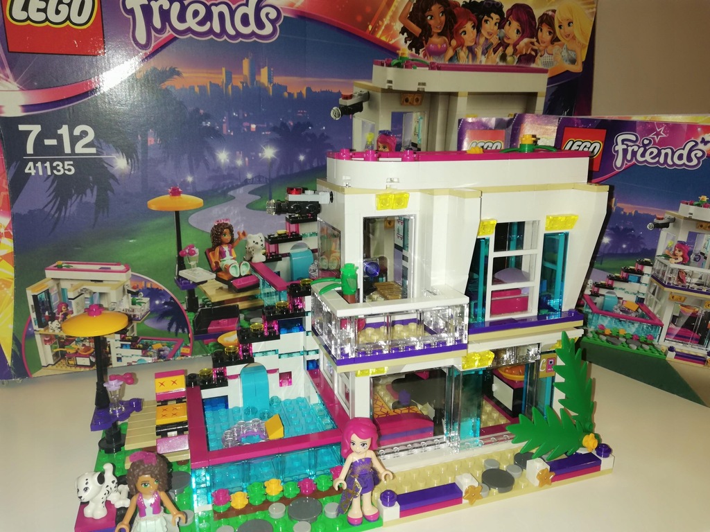 lego friends 41135 dom gwiazdy pop Livii - 7618227566 - oficjalne archiwum Allegro