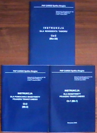 5 X MASZYNISTA, REWIDENT, PRACA MANEWROWA / PKP