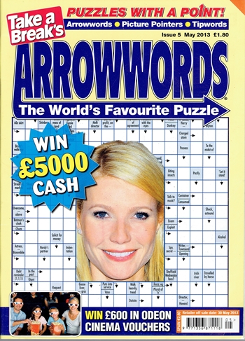 Take a Break's ARROWWORDS krzyżówki PUZZLE taniaWY